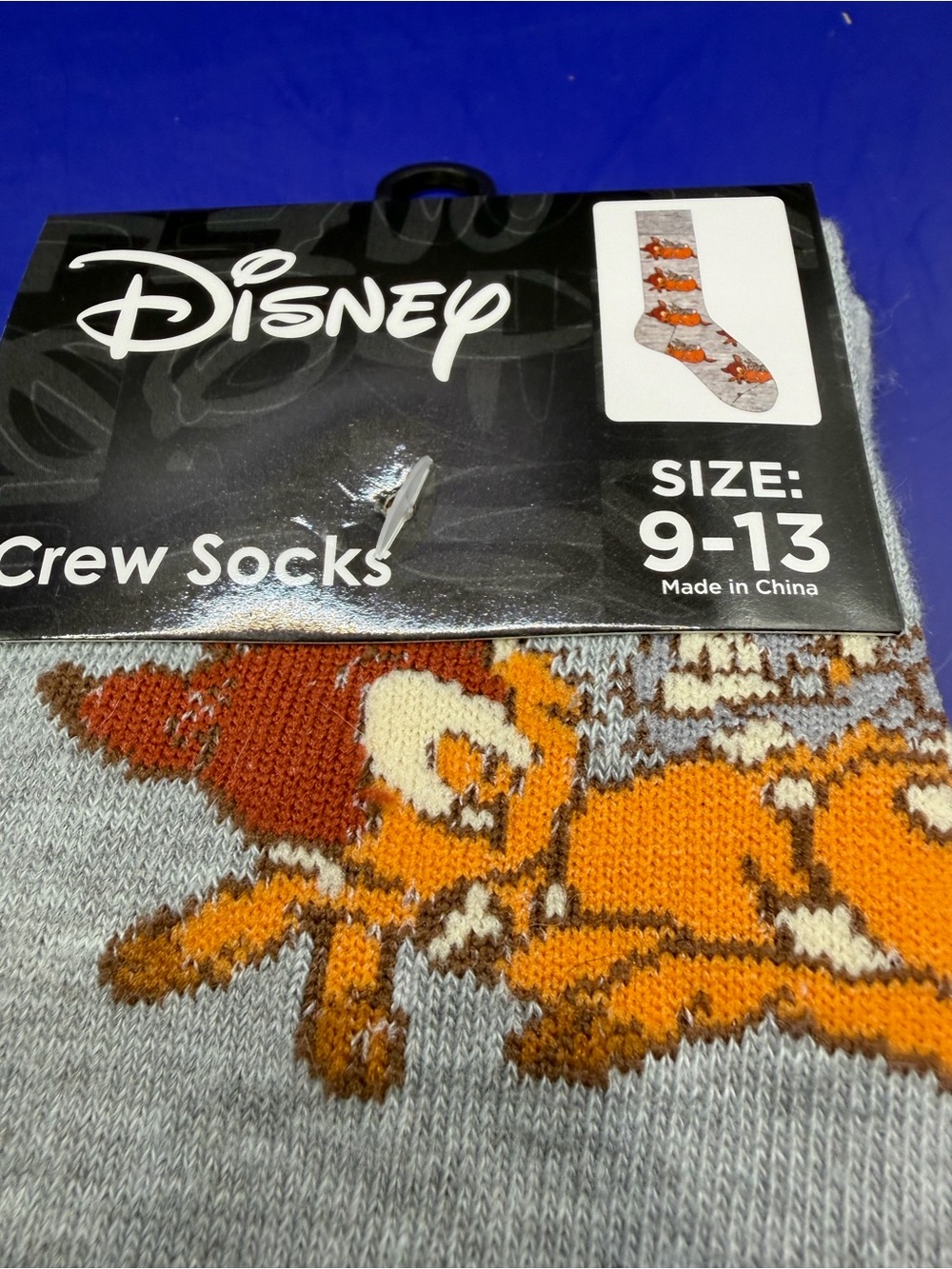 Disney Bambi Graphic Crew Socks